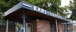 Das Babelsberger Karl-Liebknecht-Stadion. Hier trafen der SV Babelsberg 03 und BFC Dynamo am Samstag aufeinander.