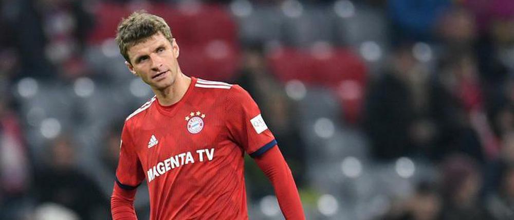 Thomas Müller war am Samstag nicht glücklich - und das gleich aus mehreren Gründen.