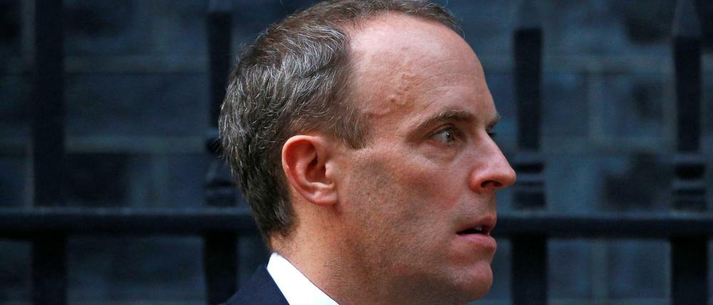 Brexit-Minister Dominic Raab.