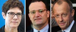 Annegret Kramp-Karrenbauer, Jens Spahn und Friedrich Merz sind nicht die einzigen Anwärter
