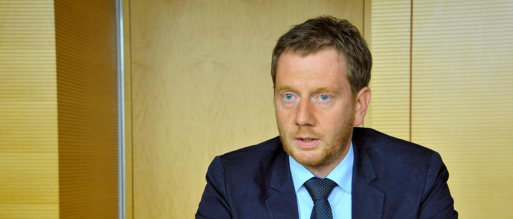 Der sächsische Ministerpräsident Michael Kretschmer.
