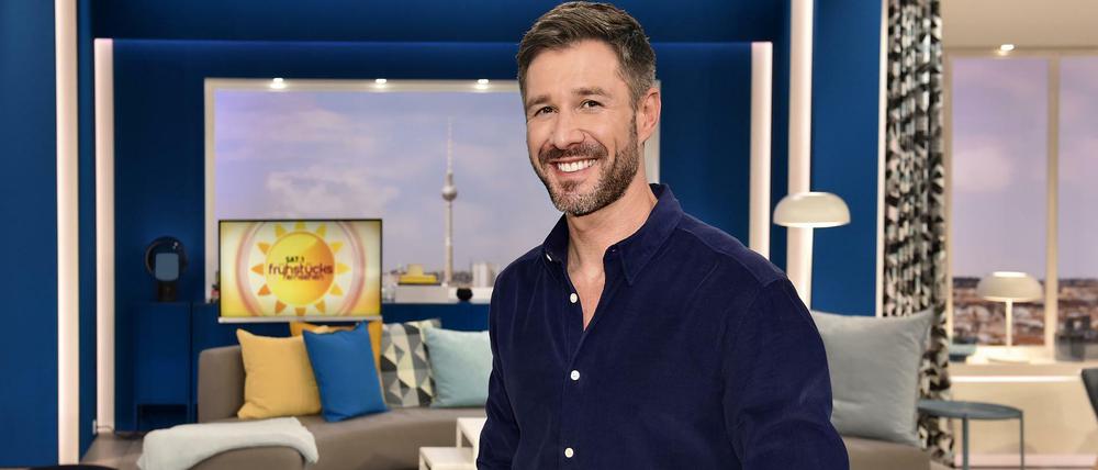 Jochen Schropp gehört seit dieser Woche zum Moderatorenteam des Sat-1-Frühstücksfernsehens.