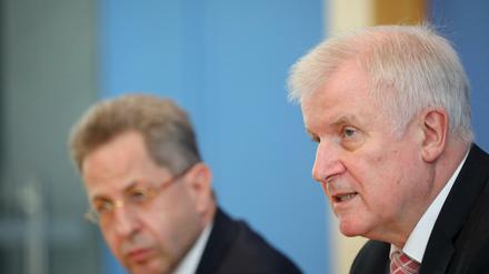 Horst Seehofer und Hans-Georg Maassen.