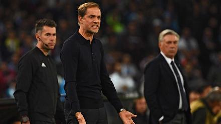 Wenig Freude am Champions-League-Spiel PSG gegen Neapel hatte Paris-Saint-Germain-Trainer Thomas Tuchel. Das lag auch an zwei Fehlentscheidungen des Schiedsrichters. 