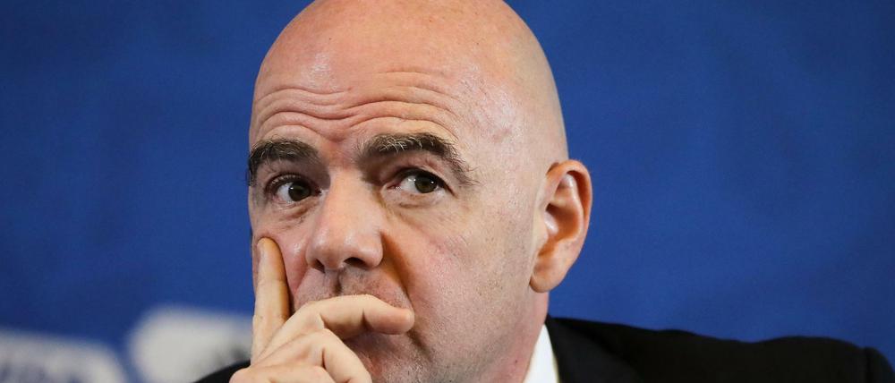 Gianni Infantino hat ein angespanntes Verhältnis zu Transparenz bei der internen Kommunikation in seinem Verband.