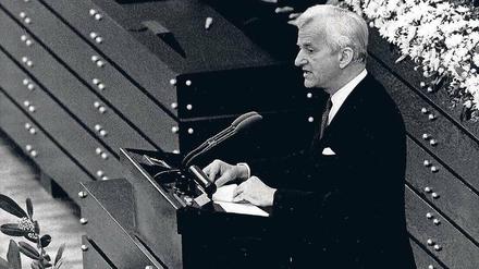Wegweisend. Richard von Weizsäckers Rede, 40 Jahre nach dem Krieg. 