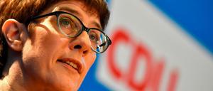 Annegret Kramp-Karrenbauer kandidiert für den CDU-Parteivorsitz.
