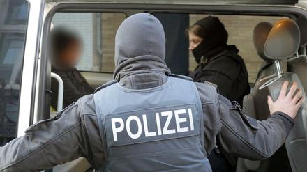 Die Bundespolizei im Einsatz (Archivbild).
