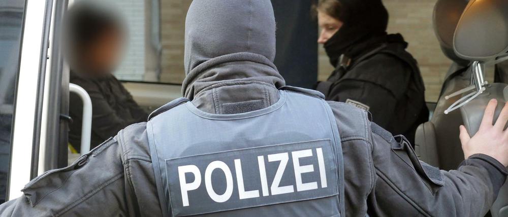 Die Bundespolizei im Einsatz (Archivbild).