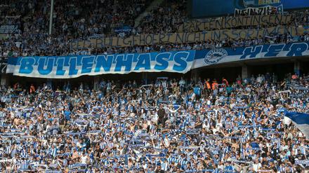 Herthas Fans wissen genau, wer schuld war an den Ausschreitungen in Dortmund.
