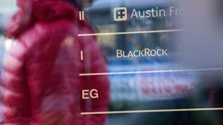 Die Staatsanwaltschaft ließ am Dienstag die Büroräume des Vermögensverwalters "Blackrock" durchsuchen. 