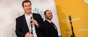 Markus Söder (CSU) und Hubert Aiwanger von den Freien Wählern (Archiv)