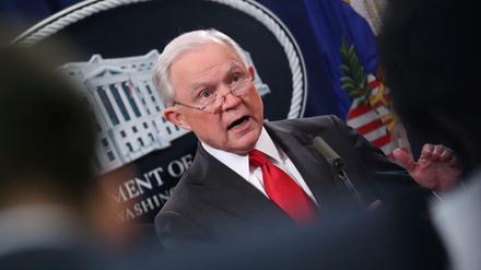 Abgelöst als US-Justizminister: Jeff Sessions 