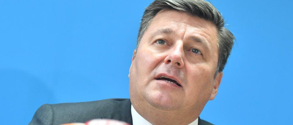 Innsenator Andreas Geisel (SPD) hat die Neonazi-Demo am 9. November verboten.