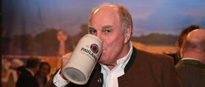 Prost, Uli Hoeneß ist rhetorischer Rekordmeister unter den Präsidenten der Bundesliga.