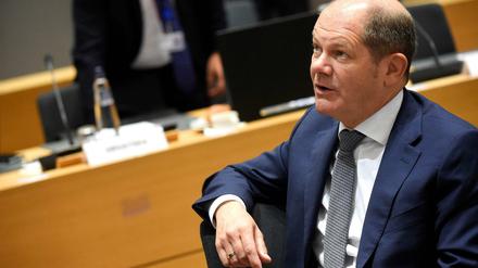 Bundesfinanzminister Olaf Scholz. 