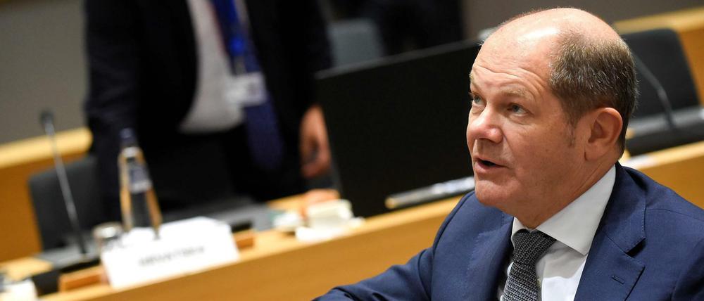 Bundesfinanzminister Olaf Scholz.