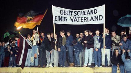 Die nationale Idee spielte auch in der Revolution von 1989 eine große Rolle.