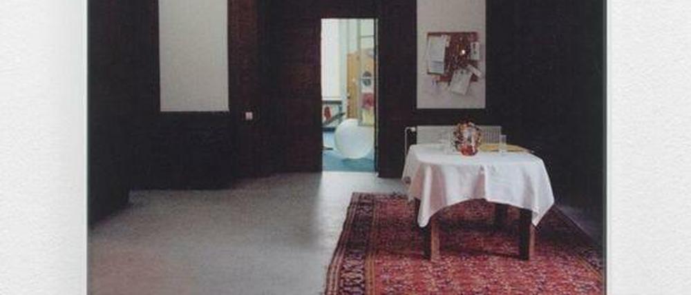 Gedankengerüst der Kunst. "Halfway House", 1999. Eine Arbeit aus der aktuellen Schau.