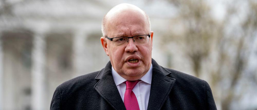 Bundeswirtschaftsminister Peter Altmaier (CDU). 