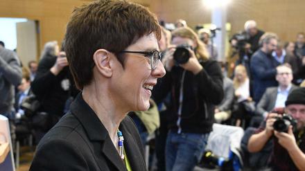 Annegret Kramp-Karrenbauer führt die Umfragen für die Wahl zum CDU-Parteivorsitz an.