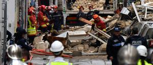 Nach dem Einsturz von drei Häusern in Marseille gibt es mindestens fünf Tote zu beklagen.