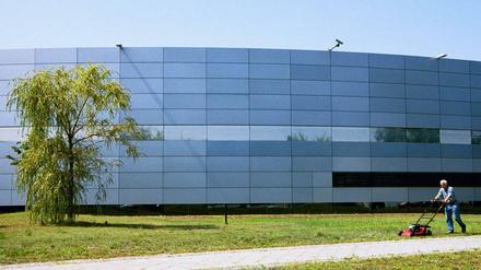 Der Elektronenspeicherring für Synchrotronstrahlung Bessy II in Berlin-Adlershof.