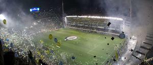 Beim Superclasico gegen River Plate ist die Stimmung in der Bombonera besonders hitzig.