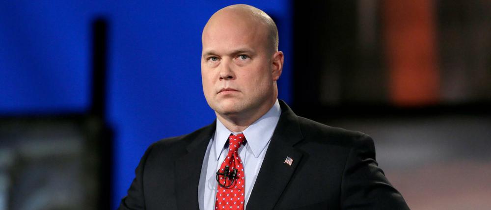 "Auge und Ohr des Präsidenten": Matthew Whitaker ist ein überzeugter Republikaner.