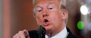 Donald Trump, wie wir ihn kennen. Nutzt sich seine Attitüde bald ab? 