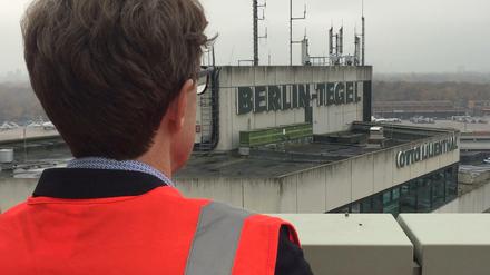 Flughafenchef Engelbert Lütke Daldrup am Flughafen Tegel