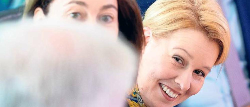 In Erklärungsnot: Familienministerin Franziska Giffey.