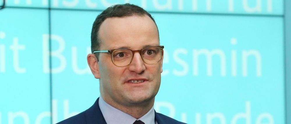 Gesundheitsminister Jens Spahn (CDU).