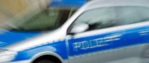 Polizei im Einsatz (Symbolbild).