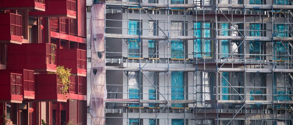 Wohnungsbau in Berlin-Kreuzberg.