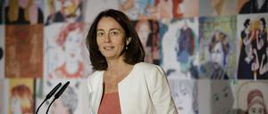 Katarina Barley, SPD, bei der Veranstaltung 100 Frauen und 100 Jahre Frauenwahlrecht.