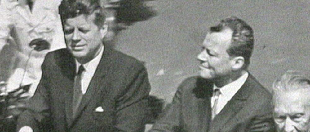 Kennedy-Besuch in West-Berlin: In der RBB-Mediathek ist die Episode über das Jahr 1963 bereits verfügbar, ins Fernsehen kommt sie erst am kommenden Samstag.