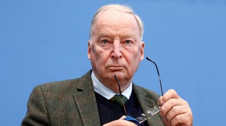 AfD-Chef Alexander Gauland 