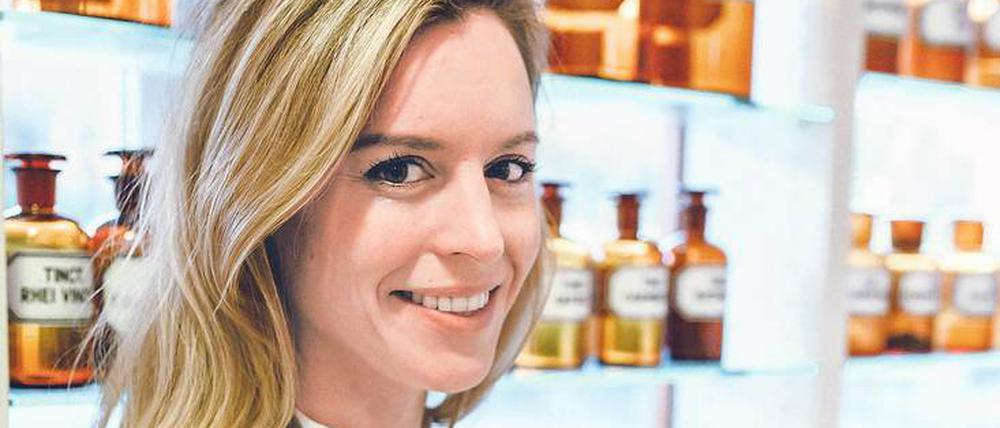 Apothekerin. Christina Jagla hat Pharmazie studiert. Die meisten ihrer Kommilitonen waren Frauen.