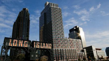 Long Island City im Stadtteil Queens am East River wird Standort eines der beiden neuen Hauptquartiere von Amazon.