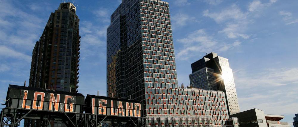Long Island City im Stadtteil Queens am East River wird Standort eines der beiden neuen Hauptquartiere von Amazon.