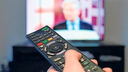 Beim Fernsehen der Zukunft  verwischen sich die Grenzen. 
