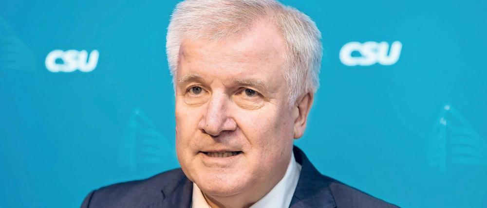 Bundesinnenminister und Noch-CSU-Chef Horst Seehofer.