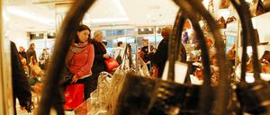 Shoppen in Berlin.