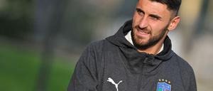 Fußball, Nationalteam Italien Training Photo LaPresse - Jennifer Lorenzini 12 November 2018 Firenze (Italy) Soccer Italy Italian Football meeting - "Coverciano" - training In the pic: Vincenzo Grifo PUBLICATIONxINxGERxSUIxAUTxONLY Copyright: xJenniferxLorenzini/LaPressex