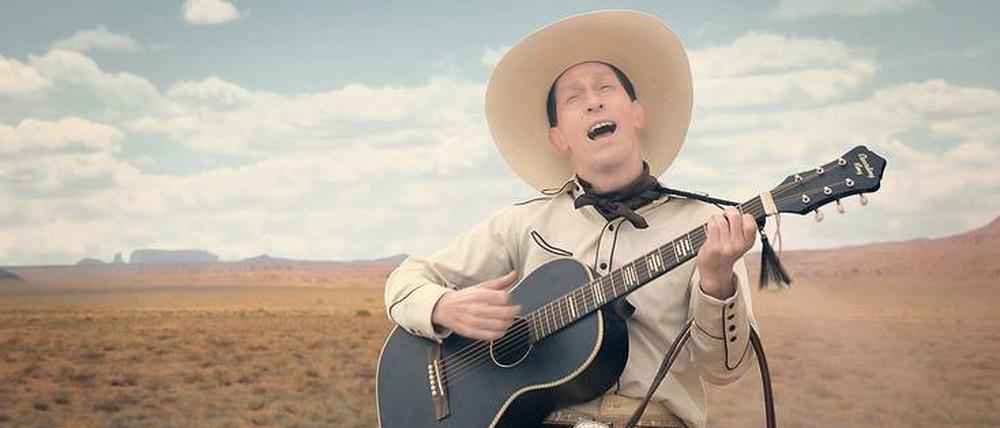 Tim Blake Nelson als Titelheld in „Die Ballade von Buster Scruggs“.