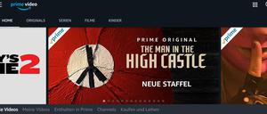 Welche Serie hätten'S denn gerne? Nicht nur Amazon Prime Video setzt auf Überwältigung.