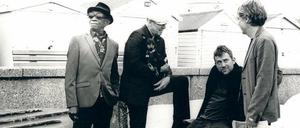 Tony Allen, Paul Simonon, Damon Albarn, Simon Tong (v.l.)