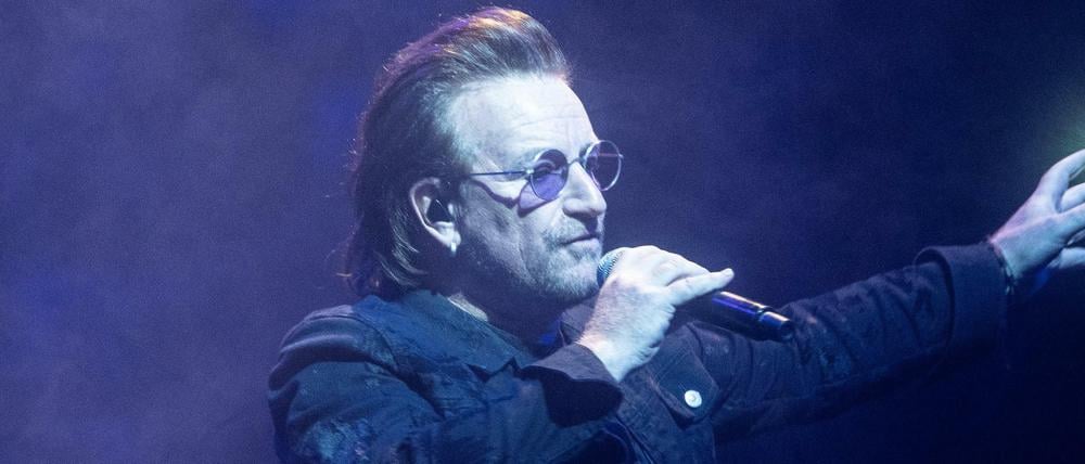 Paul David Hewson (Bono) in der Mercedes-Benz-Arena.