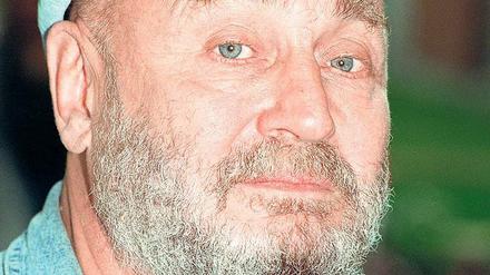 In Dresden zu Hause. Rolf Hoppe beim Filmdreh 1992. 